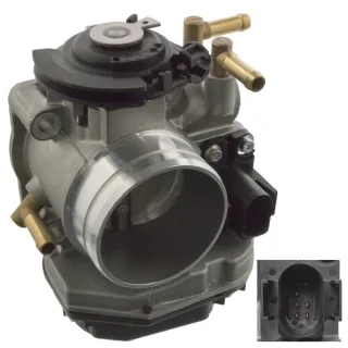 Febi Drosselklappenstutzen Audi Seat Skoda VW 107029 1,8