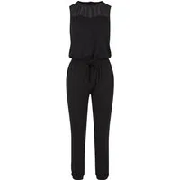 URBAN CLASSICS Jumpsuit Urban Classics Damen Ladies Tech Mesh Long Jumpsuit (1-tlg)