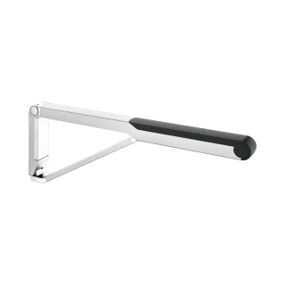 KEUCO AXESS Stützklappgriff, Aluminium, für Waschtisch und WC, 70 cm, 35003170737 35003170737