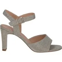 Peter Kaiser Peter Kaiser 78343 910, Sandaletten, Beige, metallik, Damen Sandalette