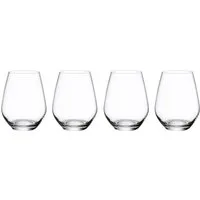 Villeroy & Boch Gläser-Set Ovid Wasserglas 4er-Set, 4-tlg., Glas, Kristallglas, 4 Stck, spülmaschinenfest