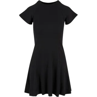 Urban Classics - Kleid mit ausgestelltem Rock für Damen (Schwarz)