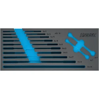 HAZET 2-Komponenten Weichschaum-Einlage für 163-519/12 - 163-519L