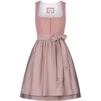 Nübler Dirndl Mini Dirndl Kim in Peach von Nübler - Rocklänge 55 cm