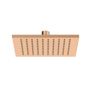 Herzbach LIVING SPA Slim-Regenbrause 200x200mm Copper Steel, 11.600200.2.39 11.600200.2.39