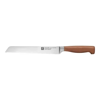ZWILLING VIER STERNE Brotmesser 20 cm, Wellenschliff, Kotibe