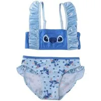 Disney Balconette-Bikini Stitch Mädchen Bikini mit Fanmotiv für Sommer und Urlaub