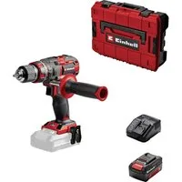 Einhell Akku-Schrauber TP-CD 18/80 Li-i Set Akku-Schlagbohrschrauber 4 Ah Li-Ion inkl. Akku, inkl. Akku, inkl. Ladegerät, bürstenlos, inkl. Koffer