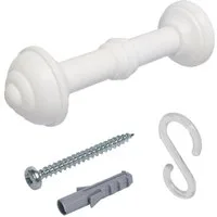 Liedeco Raffhalter, Gardinen, (1-tlg), Schalhalter 12 cm