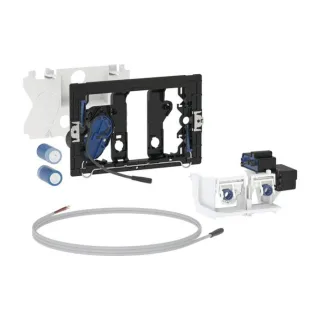 Geberit WC-Steuerung 115885006 Batteriebetrieb, 2-Mengen-Spülung, für externen Taster