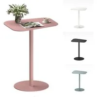 FLEXISPOT Ablagetisch Beistelltisch aus Stahl – Stabil & Farbvielfalt, Gartentisch (für Wohnzimmer, Bett, Balkon oder Garten, – Als Sofatisch, Nachttisch oder Outdoor-Tisch), für drinnen & draußen, einfache Montage, Tragkraft 20 kg