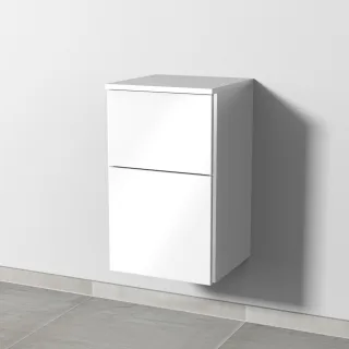 Sanipa 3way Unterschrank mit 2 Auszügen, Weiß-Glanz, BS14378 BS14378
