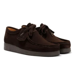 Tower London Apache Wildleder Herren Dunkelbraune Schuhe