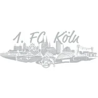 1. FC Köln Aufkleber Aufkleber Skyline