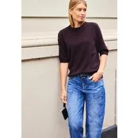STREET ONE STUDIO Kurzarmpullover