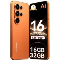 blackview Blackview Android 16 6,88'' 5000mAh 32MP 6GB+128GB Dual SIM Smartphone (6.88 Zoll, 32 GB Speicherplatz, 32 MP Kamera, Fingerabdruck, Dual SIM 4G, Android 16)