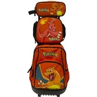 POKÉMON Kinderrucksack Pokémon Schul Trolley Set 3-teilig Kinder (1-tlg)
