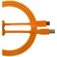 UDG Audio-Kabel, USB 2.0 C-B Orange Straight 1,5 m (U96001OR) - Kabel für DJs