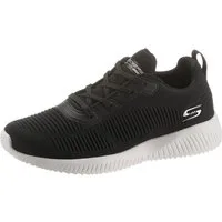 Skechers Bobs Squad - Tough Talk Sneaker Freizeitschuh, Halbschuh, Schnürschuh mit Skech-Knit