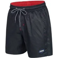 Alessandro Salvarini Badeshorts Herren – Badehose mit Reißverschlusstaschen Leichte Shorts mit Kordelzug und hohem Tragekomfort