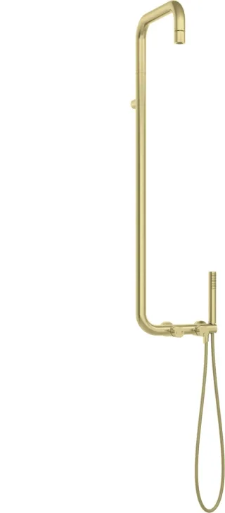 Neuesbad Serie 600 Duschsystem, Oberfläche: gold gebürstet NB1NQS_R4XM1