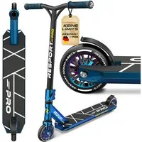RE:SPORT Cityroller RE:SPORT® Revo Pro Stunt Scooter inkl. Ständer ABEC 9 Kugellagern, (Stuntscooter Kickscooter ABEC 9 Kugellager Trickroller, mit Ständer Profi Stuntroller 110mm PU Wheels & Y-Bar), Stunt Scooter REVO PRO für Kinder & Erwachsene