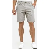 Indicode Chinoshorts Herren Cuba Chino Shorts Herrenshorts aus Baumwollgemisch