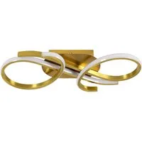 Riserva LED Deckenleuchte Kreative Aluminiumlampe, 36W Deckenlampe, warmes Licht 3000K, Augenschutzdesign, energiesparend, für Cafés, Konzertsäle, Garderoben