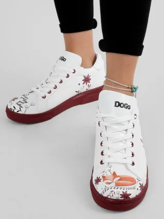 DOGO Sneaker "Ace Low-Top Sneaker Spirit Animal Damen Sneaker" Handgefertigt