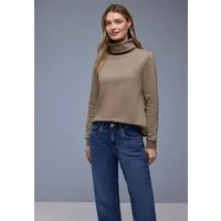 STREET ONE Sweater mit Stehkragen
