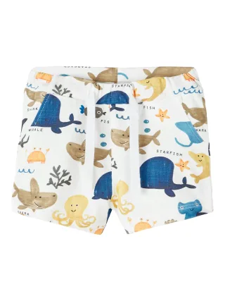 NAME IT - NBMHARIM SHORTS bright white - Gr. - 56