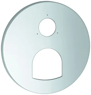 Grohe Rosette 49117 rund für EHM- Fertigmontagesets chrom, 49117000 49117000