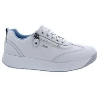 Joya Joya Laura Women White Sneaker, Premium-Glattleder, Kategorie Emotion, Schnürschuh