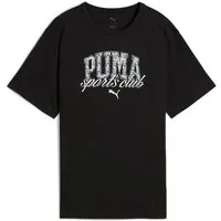 PUMA T-Shirt CLASS RELAXED TEE sportlicher Look, grafischer Print, Rundhalsausschnitt