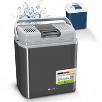Juskys Kühlbox Nordpol, 24 l, leicht und mobil, mit ECO-Modus, 12 & 230 V Anschluss