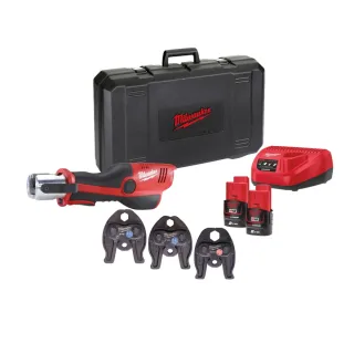 Milwaukee Akku-Presswerkzeug M12 HPT-202C V-SET2 - 4933459382