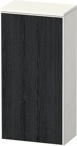 Duravit Zencha Halbhochschrank Eiche Schwarz & Weiß Matt & Supermatt 400x240x819 mm - ZE1350R1684000 ZE1350R16840000