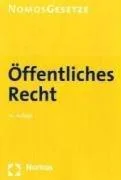 Öffentliches Recht: Nomos Gesetze Rechtsstand: 15. August 2008