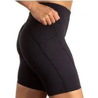 Brooks Lauftights Spark 8" Short Tight Lady 221662-001 optimalen Komfort und Verstaumöglichkeiten