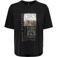 ONLY Kurzarmshirt ONLFREE LIFE S/S BOTANICAL TOP BOX JRS