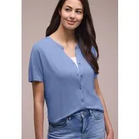 STREET ONE Blusenshirt Sommershirt im Tunika-Look