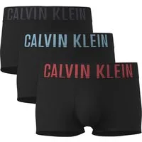 Calvin Klein Underwear Trunk LOW RISE TRUNK 3PK (Packung, 3-St., 3er-Pack) mit Logobund