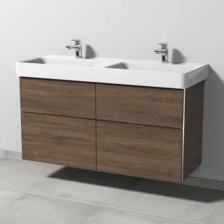 Sanipa 3way Waschtischunterbau zu Laufen Pro S Waschtisch mit 4 Auszügen, Eiche-Arizona BR78780