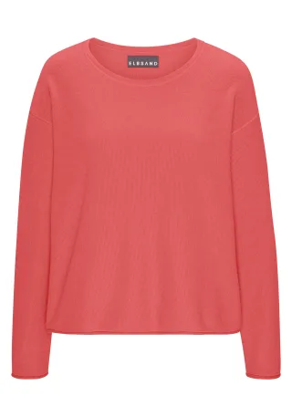 LASCANA - Elbsand LM Elbsand Knit Sweater red - Gr. - 38