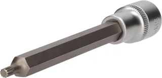 Brilliant Tools 1/2" Vielzahn-Bit-Stecknuss, 140 mm lang - BT022950