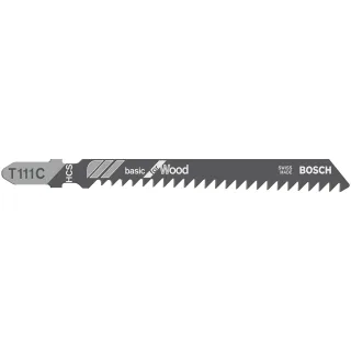 Bosch Stichsägeblatt T 111 C Basic for Wood - 2608637878