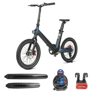[EU DIRECT] Smart30 Electric Bike 36V 9.6Ah 250W Motor Top Speed 25KM/H 20inch Tires 70KM Max Range 120KG Max Load Foldi