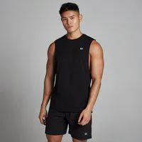 MP Herren Rest Day Tanktop mit tiefem Armausschnitt – Schwarz - M