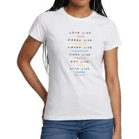 Spreadshirt T-Shirt Friends Sei Wie Sie Frauen T-Shirt (1-tlg)