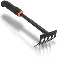Bradas Rechen Bradas Gartenharke DE LUXE, Breite: 90 mm, schwarz